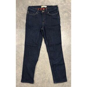 Carhartt Women's Size 8 Regular Blaine Flannel Lined Original Fit Straight Jeans